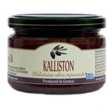 a jar of black Kalamata olive tapenade