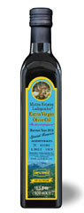 a bottle of Mistra Estates-Ladopoulos Olive Oil